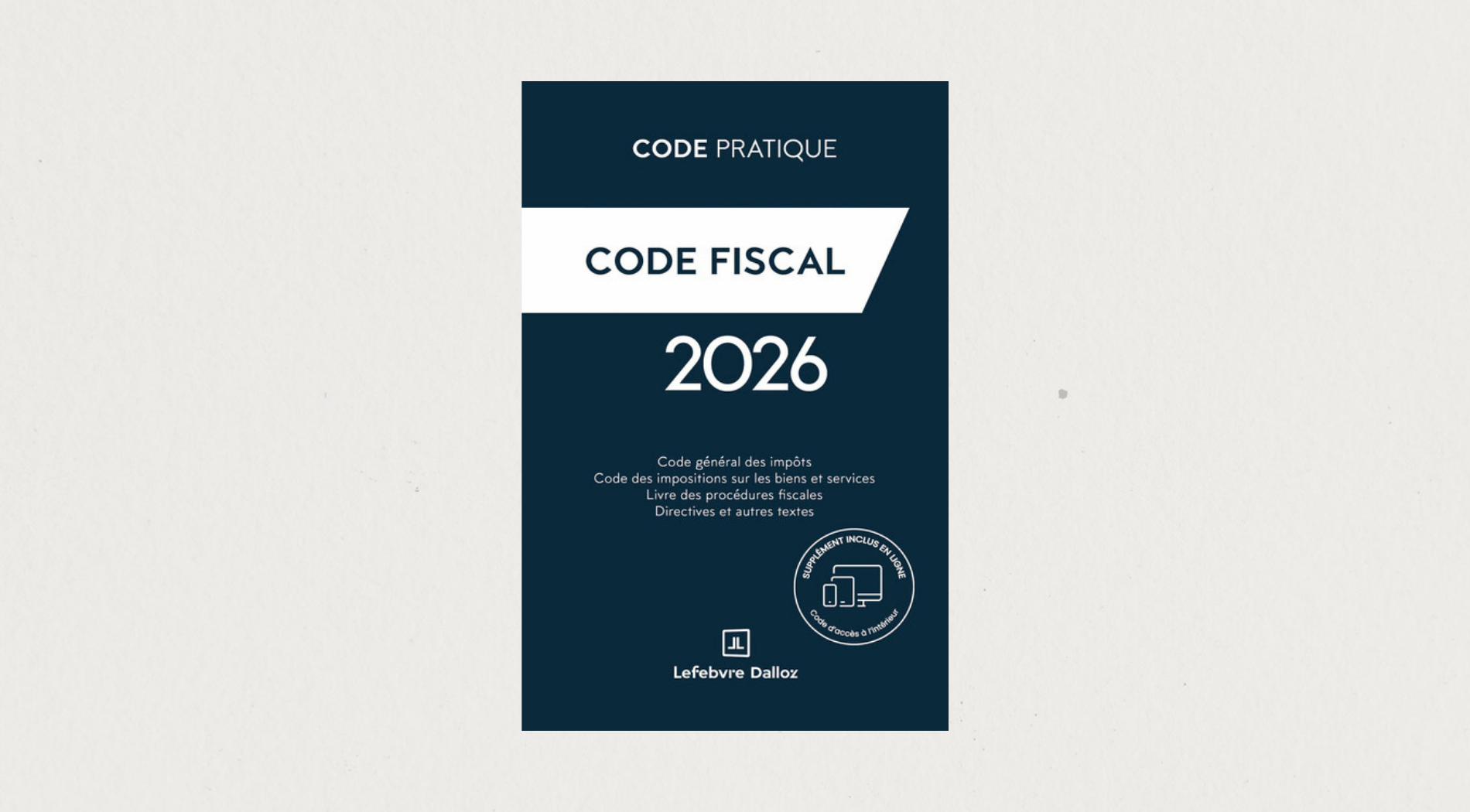 Illustration de l'article  Code fiscal 2026 - Dalloz